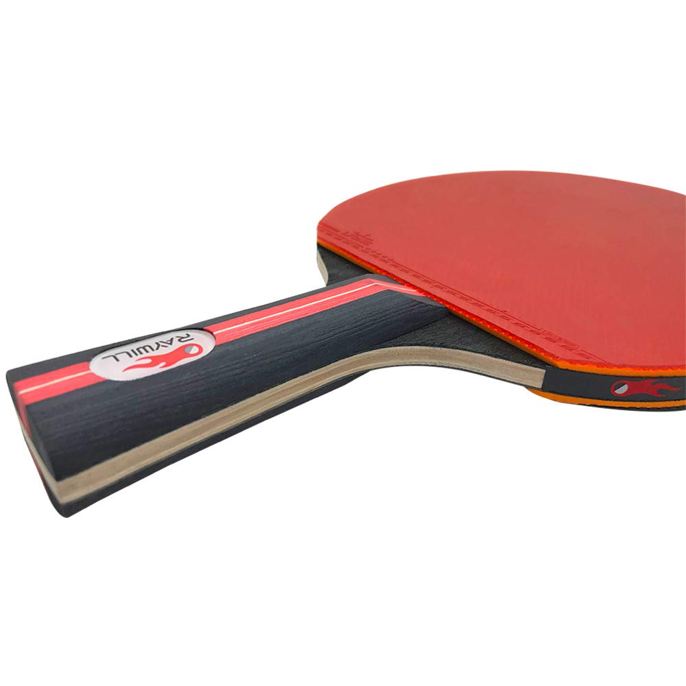 Portable table tennis racket Portable table tennis set 2 rackets 3 ping pong balls with storage bag Easy to use anywhere Table tennis equipment Table