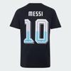 adidas Kids' Messi Short Sleeve Football T-Shirt