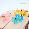 Cute Simulation Perfume Six-Piece Set Dollhouse Toys Miniature Models Ornaments Decor Diy Resin Accessories Kids Play House Toys