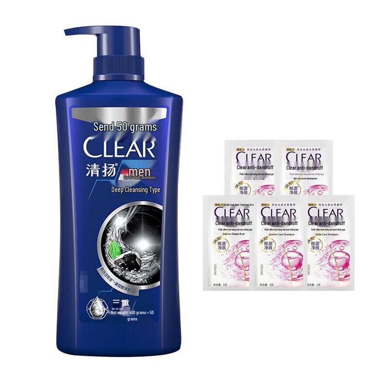 

CLEAR Men Anti-Dandruff Deep Cleanse Shampoo