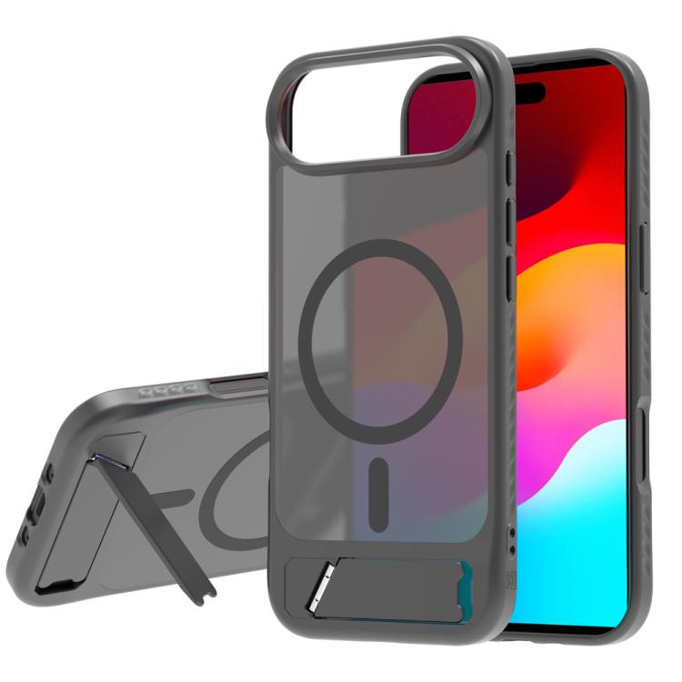 LeReach Le‑Chic Series Magnetic Phone Case Built‑In Hidden Integrated Kickstand Protective Shell For iPhone Anti‑Drop Cover