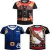 Wacky Spoof Pirate Digital Print T Shirt With Breathable Polyester For Youth Summer Casual Wear
