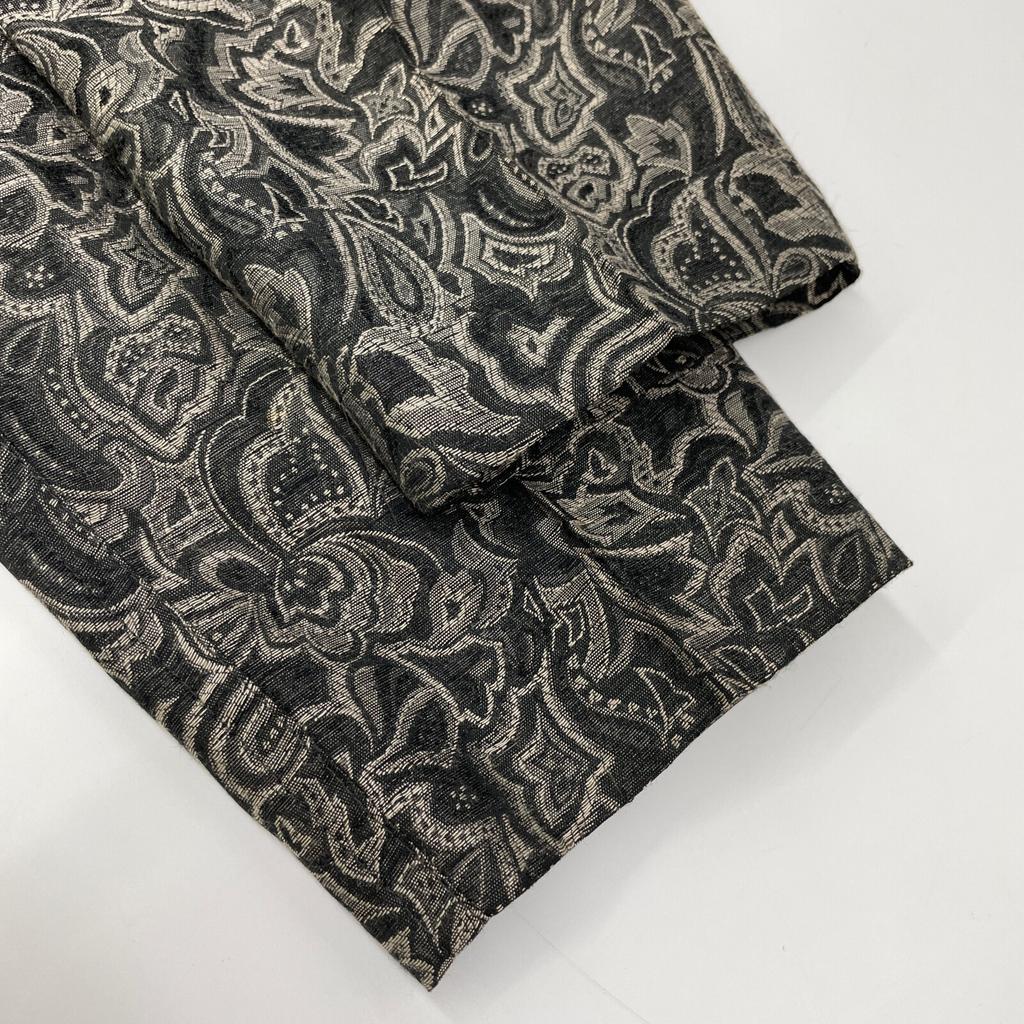 Dior Black All-over Print Long Pants Bottoms M grayUsed