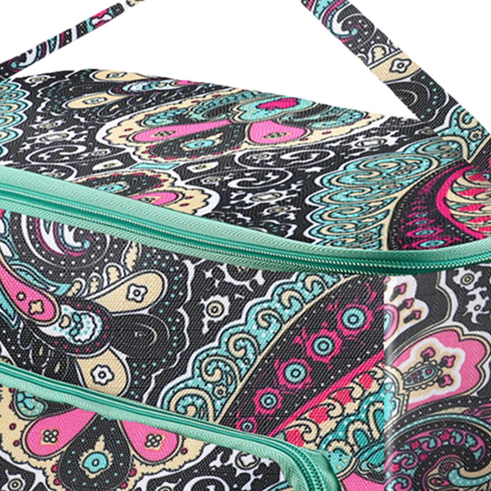 Thread Yarn Storage Pack Large-capacity Crochet Yarn Organizer Bag Waterproof Oxford Cloth Lightweight for Sewing Crochet Hooks