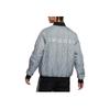 Nike Sportswear Double Swoosh Reversible Bomber Jacket Black White Men DO2889-010