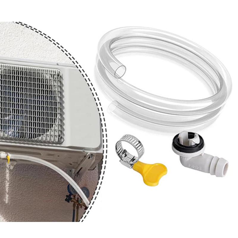 Portable AC Drain Hose Kit 3/6FT Hose Air Conditioner Split Drain Hose Kit