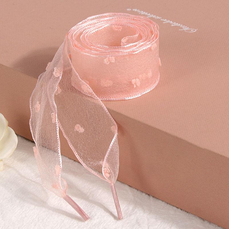 1 Paar 2,5 cm breite Schnürsenkel Transparentes Tüllband Schnürsenkel für Damen Mädchen Mode Ersatz-Schnürsenkel für Freizeitschuhe