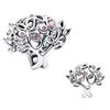 New Original 925 Silver Charms Butterfly Flower Heart Fish Beads Pendant Bracelets Necklaces Womens DIY Jewelry Gift