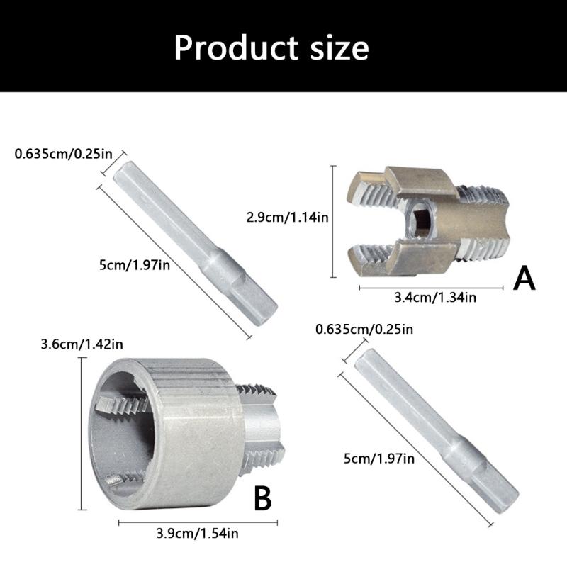 Electric Drill PVC Pipe Threader Kit PVC Thread Maker Tool for Electric Drill PVC Pipe Threader Internal Thread Opener
