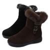Women's Winter Fashion Warm Snow Boots Plush Thick Soles Comfortable Non Slip Shoes