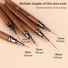 1Pcs/Set Wood Handle Art Liner Diy Painting Brush Drawing Lines Stripe Flower Painting Pen Nail Liner Brush Set With 5Size