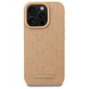 Karl Lagerfeld Klhmp16Lpkhporpe Iphone16 Pro 6.3 Hardcase Beżowy/Beige Leather Monogram Metal Logo Magsafe