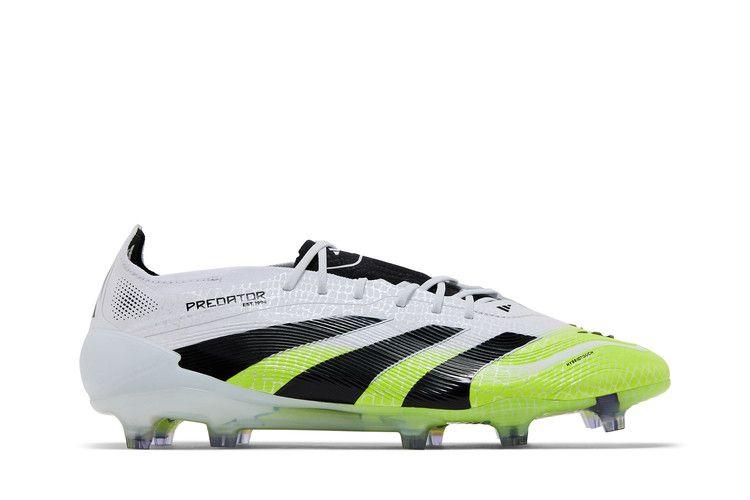 adidas Predator Elite FG Cloud White Core Black Lucid Lemon
