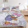 3pcs Daisy Duck Floral Print Cover Set Ultra Soft, Breathable, and Comfortable Bedding with Stylish Design for Bedroom and Guest Room Decor