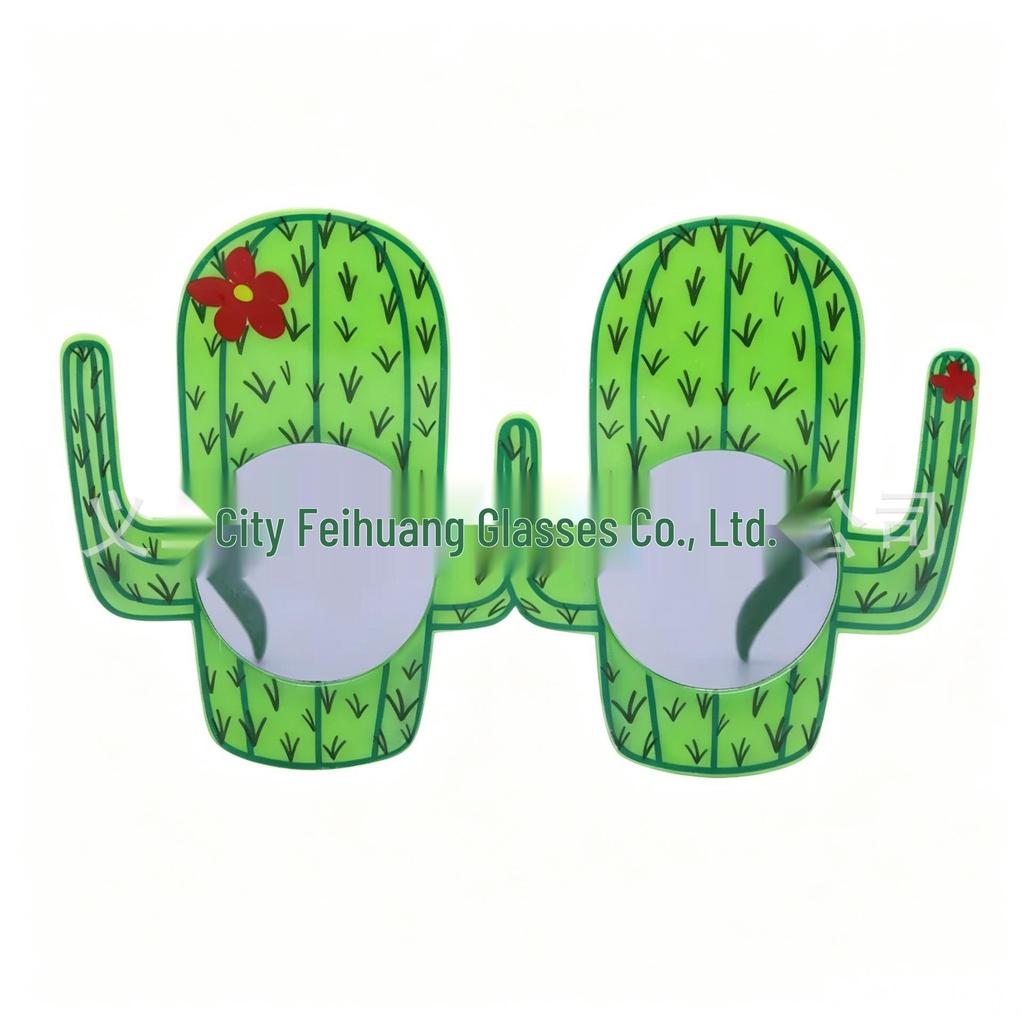 Hawaiian Beach Party Glasses: Coconut Tree, Flamingo, Parrot, Ice Cream, Flower & Wine Glass Fun