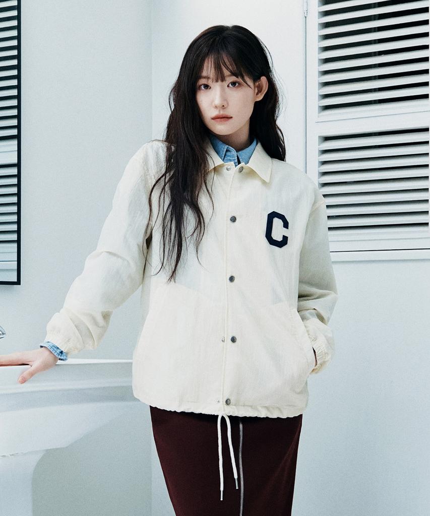 COVERNAT C Logo Coach Jacket New Black