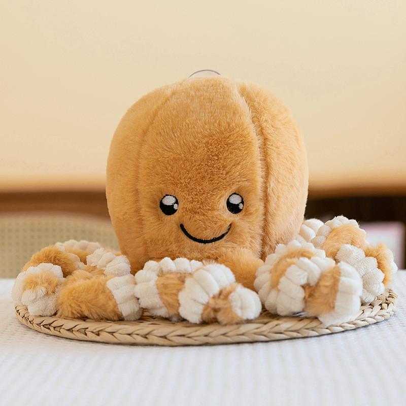 Cartoon Octopus Plush Toy Stuffed Animal Doll Bedroom Decoration Gifts Kids