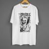 Grimes TShirt Visions Claire Boucher 4AD Electronic ExperiUnisextal Music White Cotton Print Unisexs Short Sleeves Clothing Shirt
