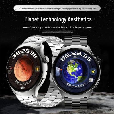 Planet Series Smartwatch: Multifunctional Bluetooth with NFC, Sports Health, Payment, Call & Voice Assistant