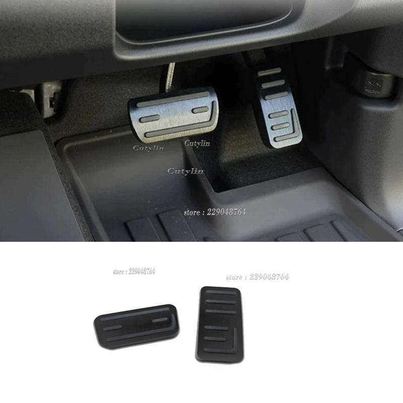 For HONDA WR-V WRV DG5 Series 2024 2025 Aluminum Alloy Foot Pedals Cover Accelerator Gas Fuel Brake Rest Pads car Accessories Cu