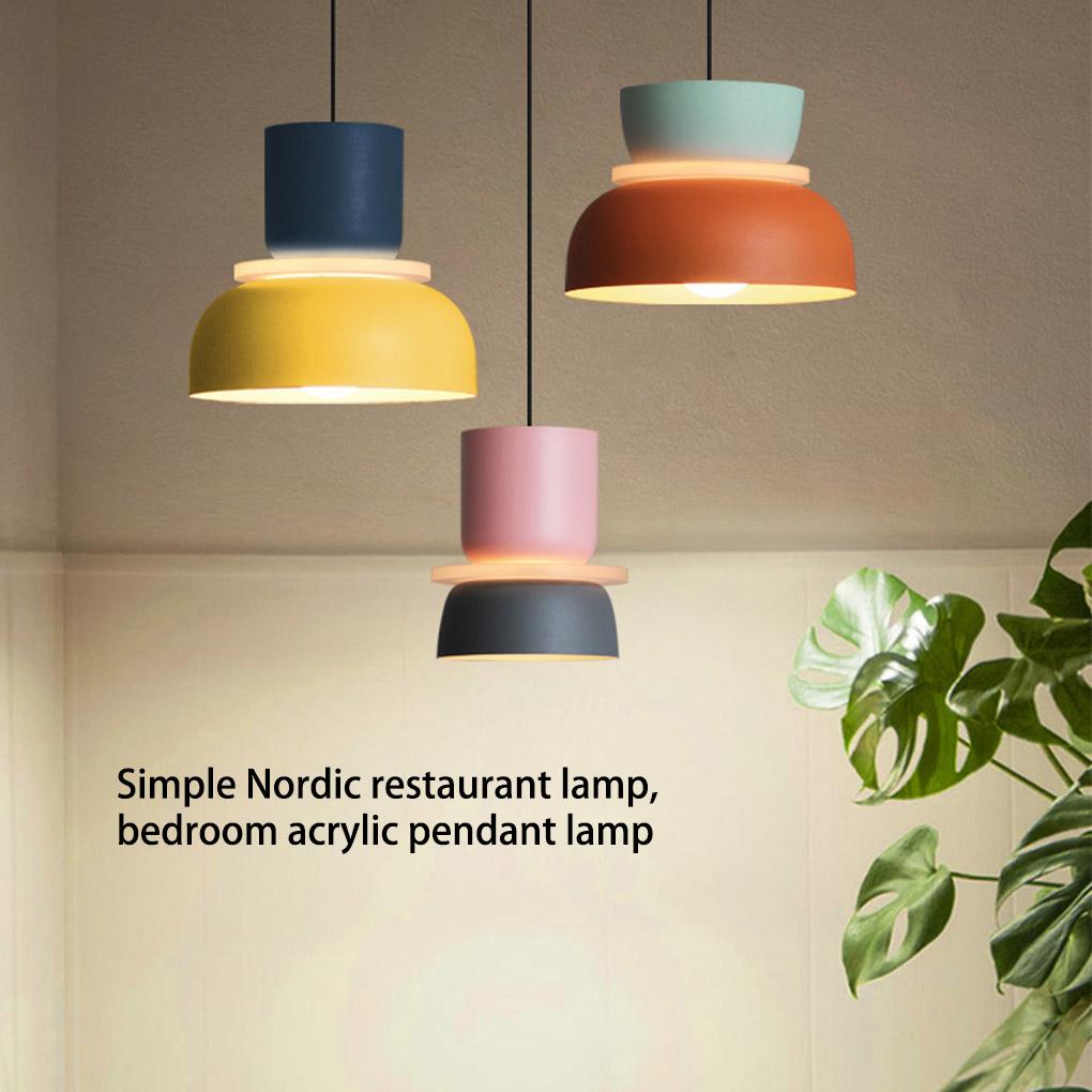 Bedroom ple Design Pendant Lamp Home Office Modern Style Aluminum Alloy Hanging Light Suspension Lamps Lighting Accessories