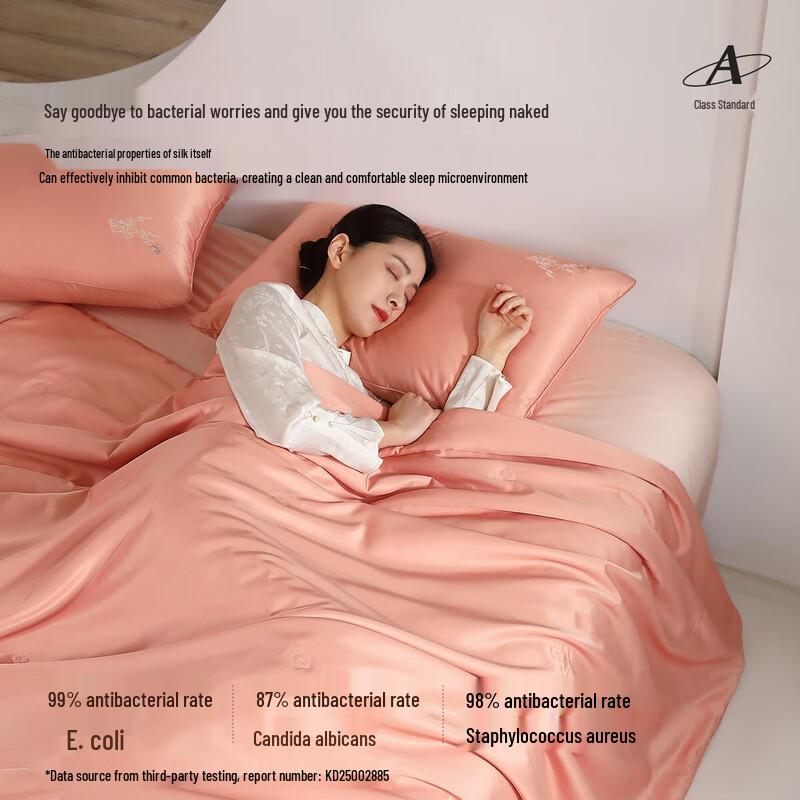 

Mercury Home Textiles Machine Washable Tussah Silk Quilt