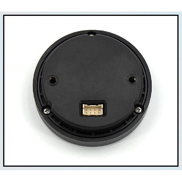 Universal 2inch / 52mm Electronic Fuel Pressure Gauge With 1/8 Npt Sensor Oil Pressure Digital 0-15psi Red Led Ultra-Thin