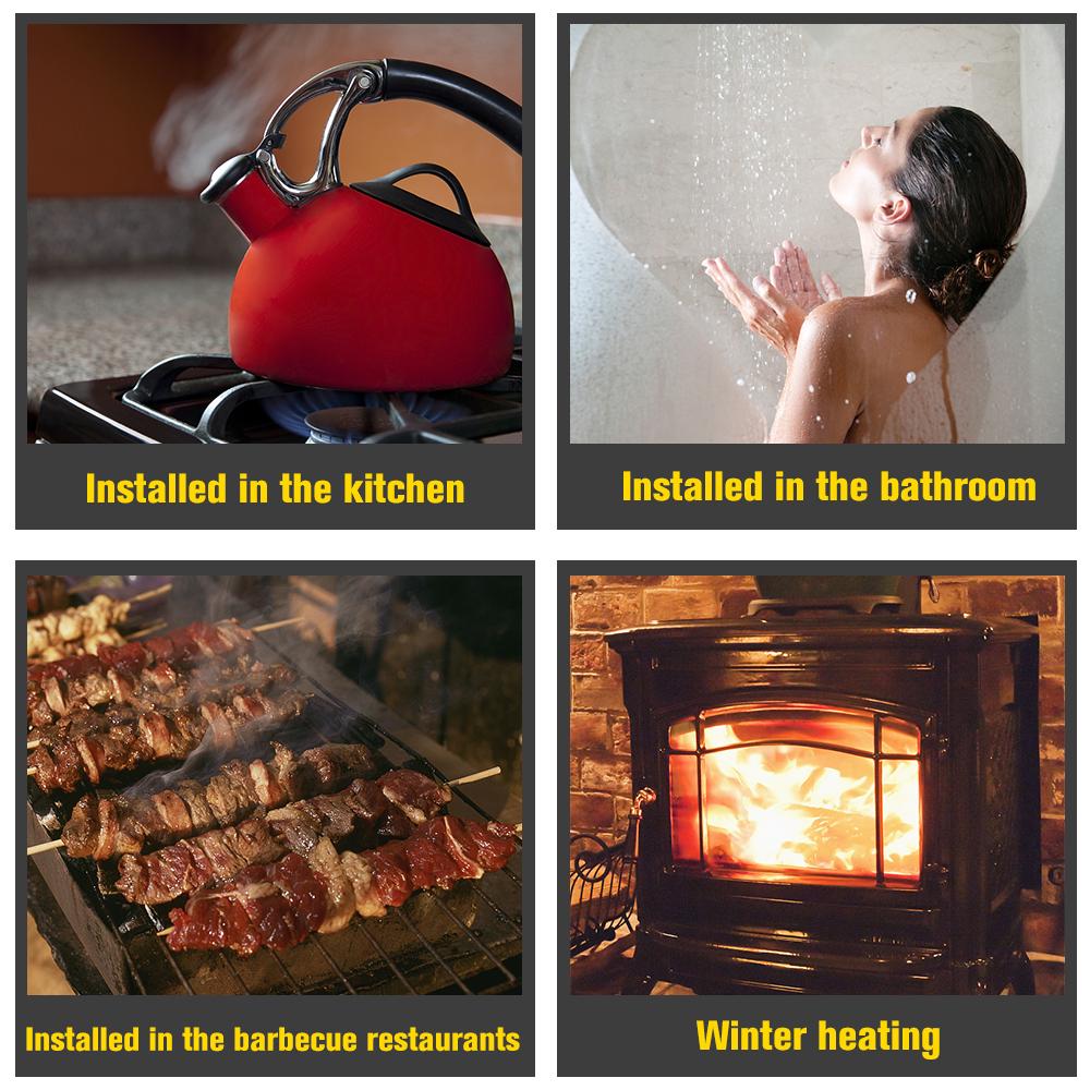 Wifi Smoke Detector Smart   Alarm Sensor Wireless Security System Smart Life   APP Control Smart Home For Home Kitchen/Store/Hotel/Factory