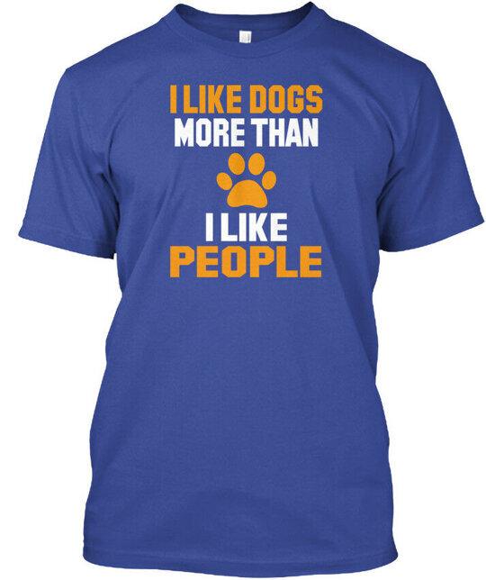 Dog I Like More I Dogs Than People TShirt Size S To 5xl