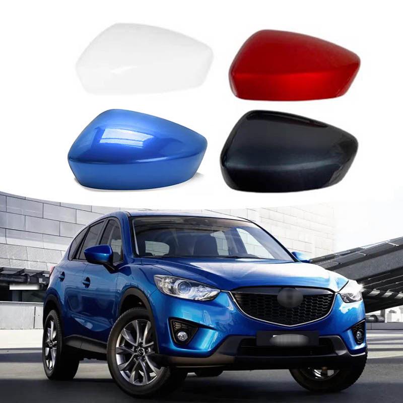 

2012-2014 Mazda CX-5 Rearview Mirror Cover & Reflector Shell Dynamic Blue - Left