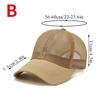 Summer Full Mesh Baseball Cap Unisex Trucker Cap Trucker Caps Men Fishing Hat Quick Dry Golf Running Hat izable Fit Snapback Hat