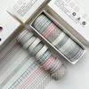 Vintage Style 10 Rolls Washi Tape Set Adhesive Multi-Pattern Scrapbooking Tape Retro DIY Journals Deco Art Supplies