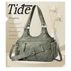 Handbag Women PU Multi Pocket Adjustable Strap Office Daily