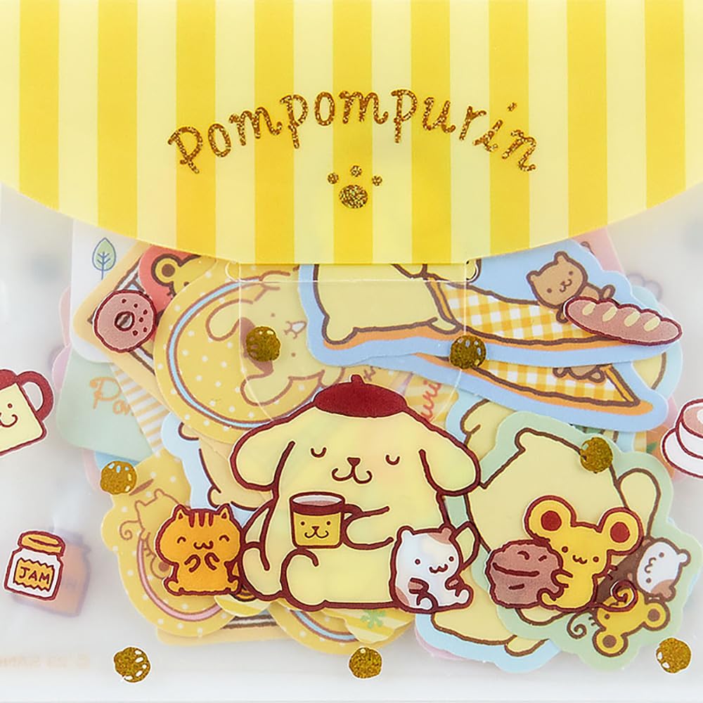 Sanrio Pompompurin Sticker Case Set 400777 &
