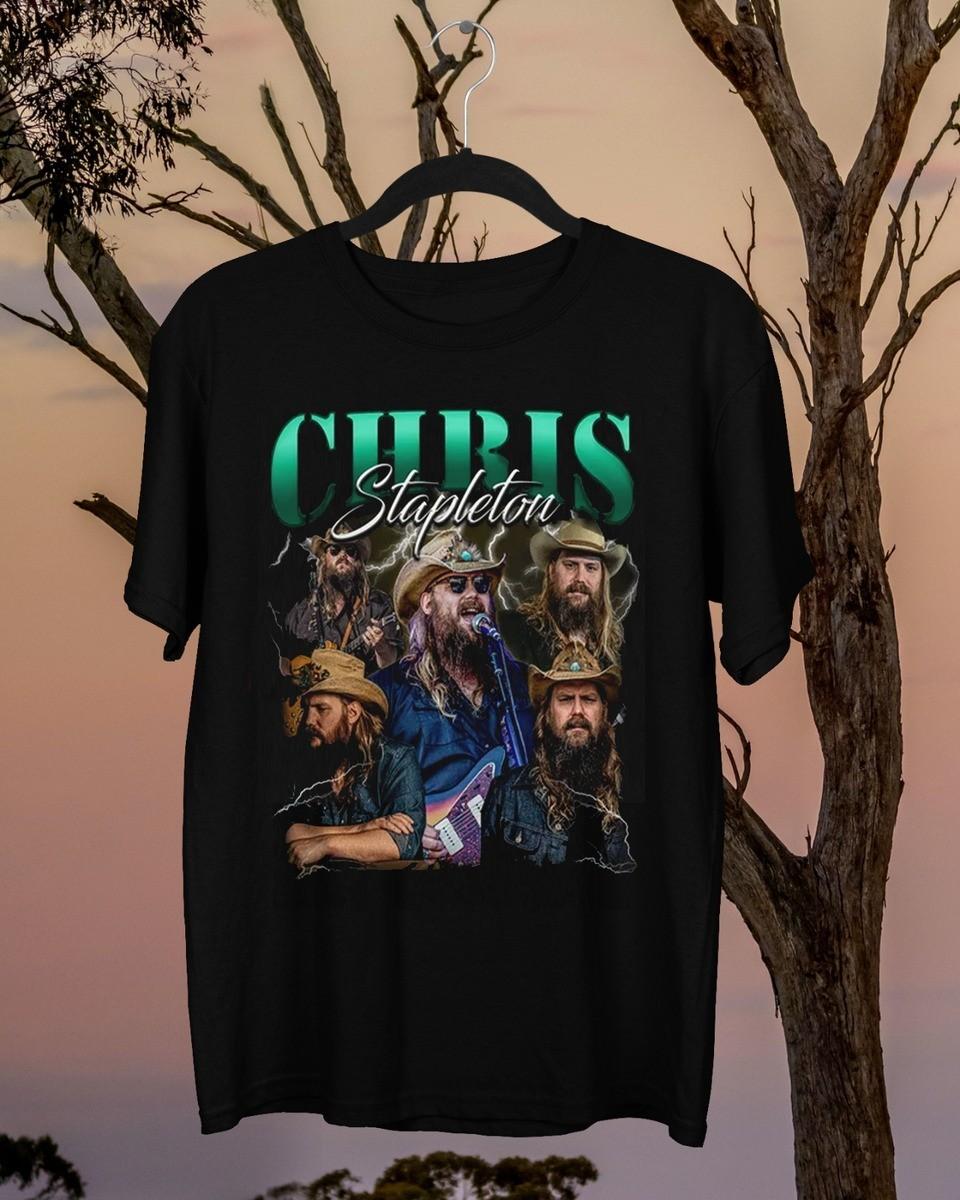 New Chris Stapleton Reprint S-235XL T-Shirt N05.168 L
