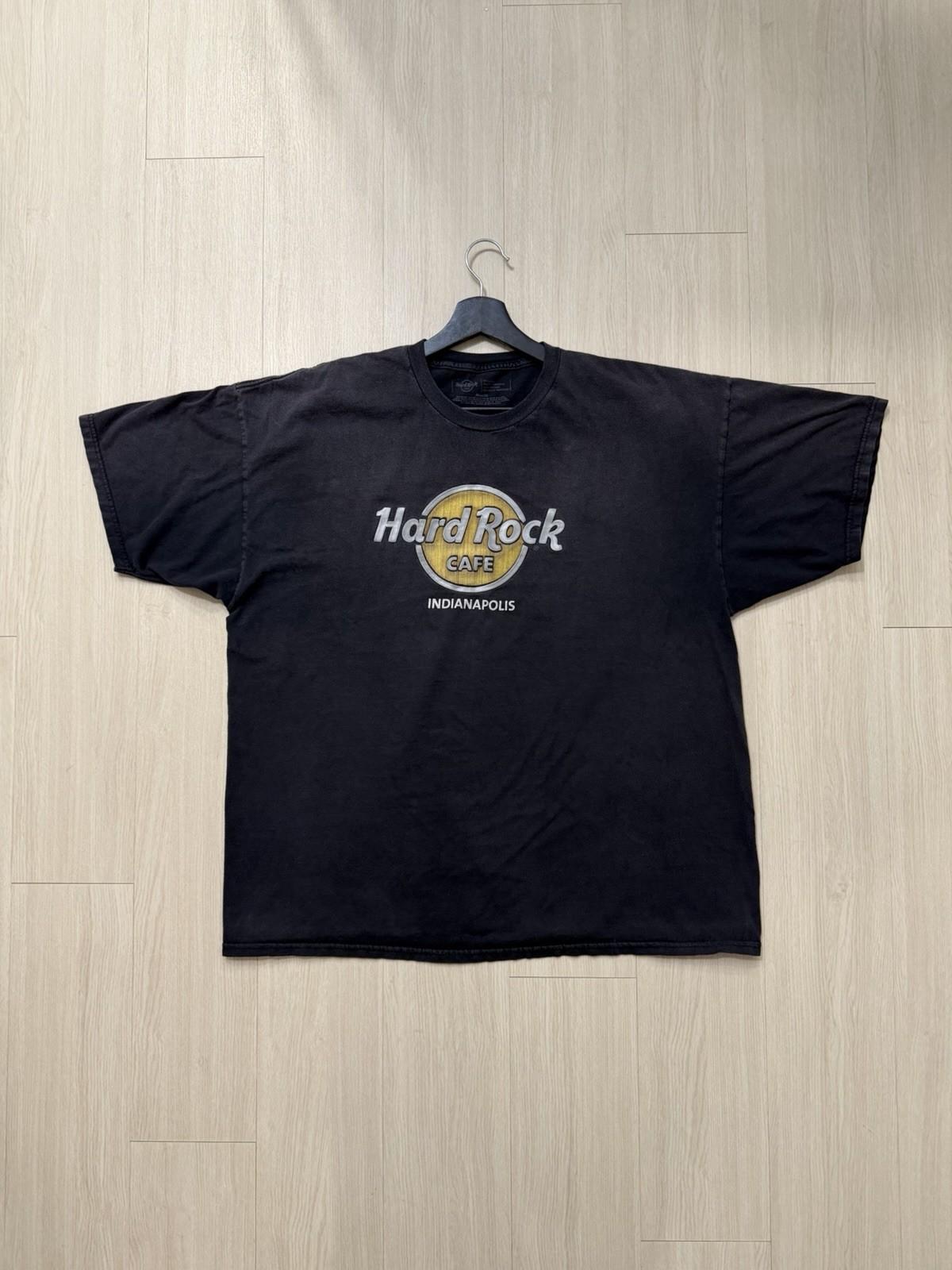 Vintage Hard Rock Cafe Indianapolis Shirt Size XXL Black S