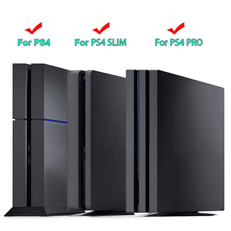 Για PS4 Pro Console Console Cover Case for Sony PS4 Slim Game Console Protector Sleeve Dust Skin for PS4 Gaming Accessories