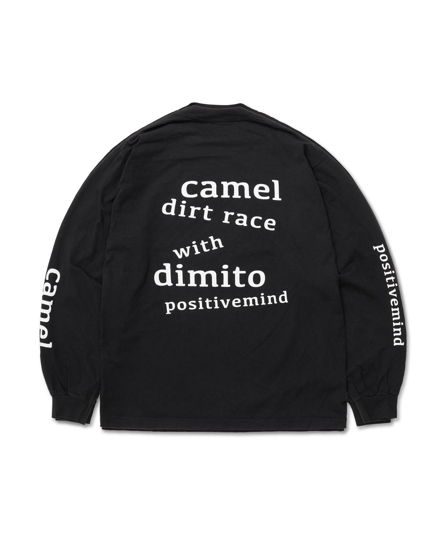 Dimito Camel Race Lsv Gd 6.5Oz Tee Black S