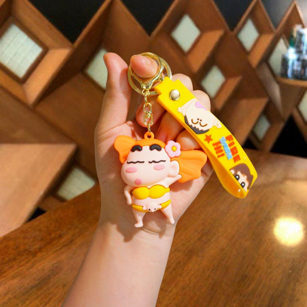 Shin-chan Keychain Ornament for Bags & Cars - Children's World Cup Theme