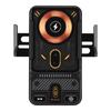 Car Phone Holder Wireless 15W Fast   Auto Sensing 90 Degrees  Rotation Vent Clip Phone Mount Black