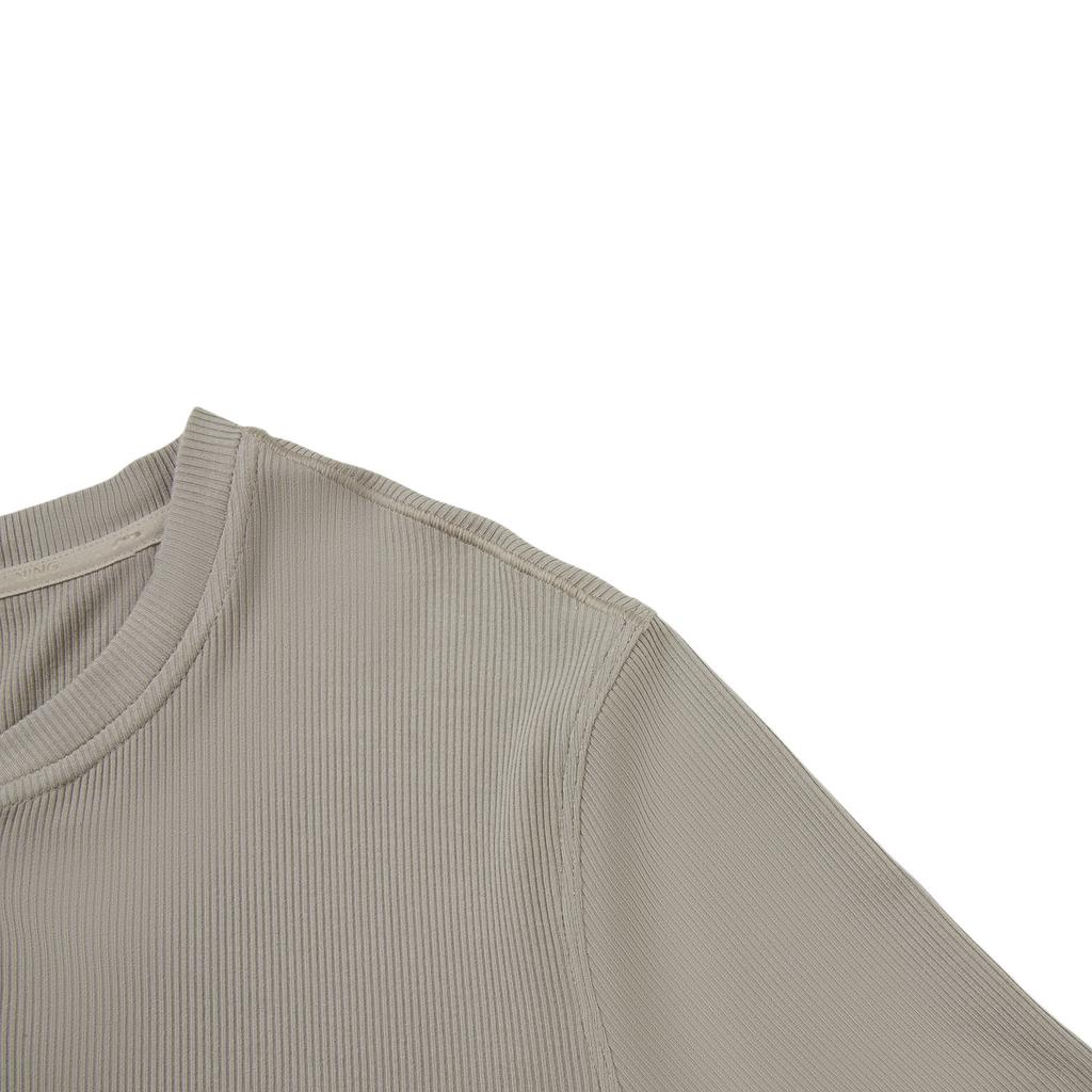 Li-Ning Antibacterial Quick-Dry Cool Fitted Crew Neck T-Shirt Women tops ATLW096-6