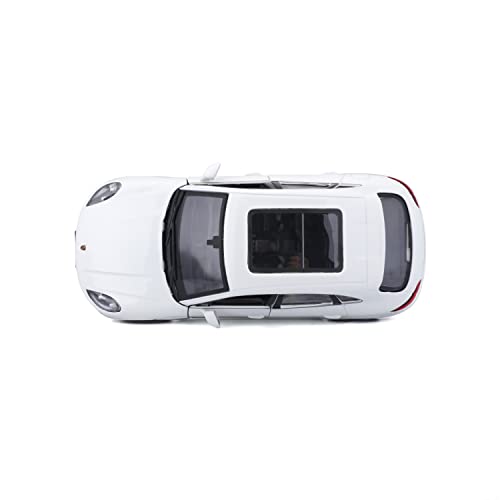 Bburago Porsche Macan 2015 Diecast Model Car 1/24 Scale (White) [Parallel Import]