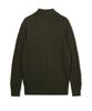 USPOLOASSN Cable Half-Zip Knit_Khaki