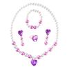 Accessori da Principessa Cosplay Gioielli per Bambini Collana Viola a Coda di Pesce Accessori