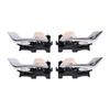 Set of 4 Door Handles Compatible with 2010-2017 Toyota Reiz