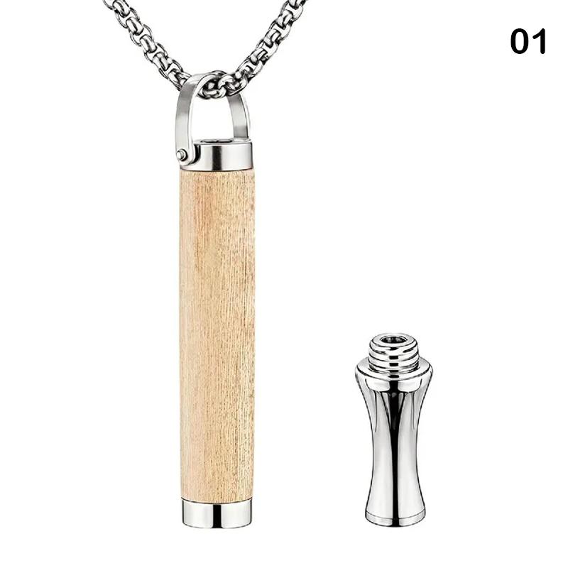 Necklace Aromatherapy Diffuser Quitting Smoking Fashion Essential Oil Diffuser Lockets Necklace Neutral Jewelry Relief Anxiety