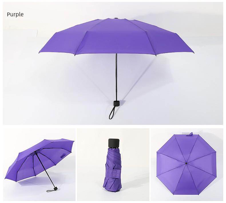 50% off Umbrellas: Ultra-Light Folding Umbrella, Dual-Use for Sun and Rain, Pocket Umbrella, Sunshade Umbrella, Promotional Umbrella