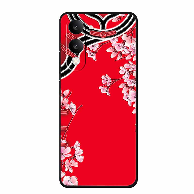 3D Emboss Case For Vivo iQOO Z10 Lite Phone Case Coque Flowers Silicone Soft Back Cover For Vivo Y29S Y29T Y19s GT 5G Case Funda