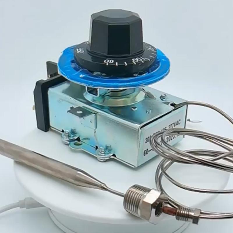 Multifunctional Aluminum Gas Heater Thermostat Supporting 125-277VAC Voltage Suitable for Precisions Temperature Control