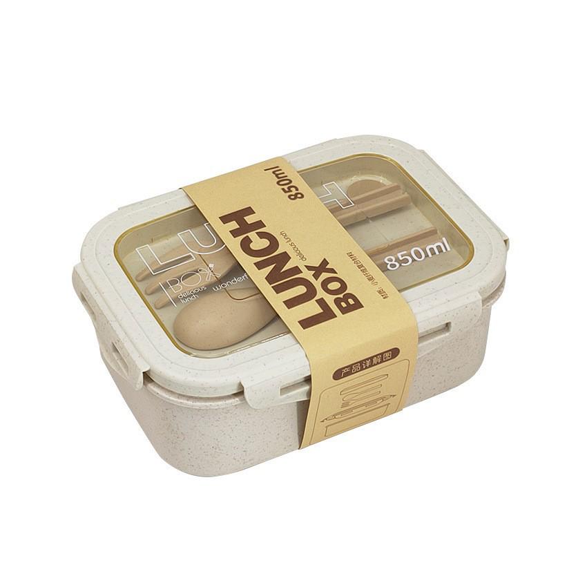 Microwaveable Bento Box for Office Workers and Students - Ideal for Light Meals and Fat Loss, Divided Lunchbox Design
